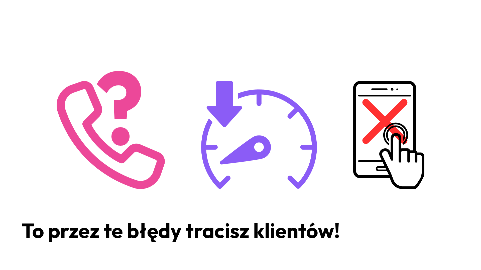 Strona internetowa nie zarabia w Myślenicach - błędy lokalnego biznesu